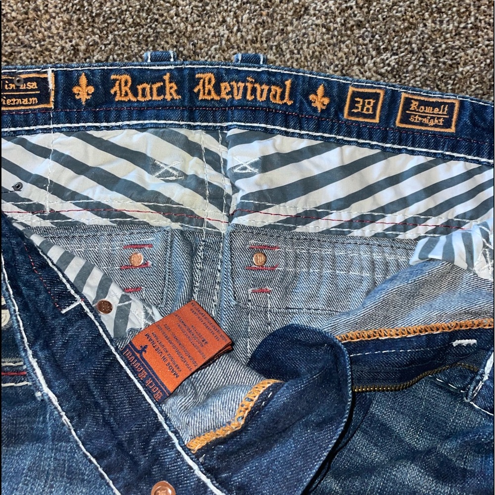 men’s rock revival jeans
